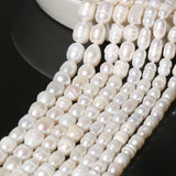 AA Natural Rice Shape Freshwater Pearls for Jewelry Making