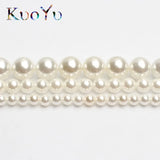 AA+ Shell Pearl Round Spacer Beads 15'' Strand