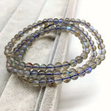 Labradonite Round Bead Bracelet & Necklace Set