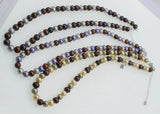 Freshwater Pearl 7-8mm Necklace 18" Multicolor Beads