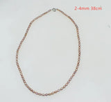 Freshwater Pearl Pink/Purple 2-4mm Choker Necklace Beads