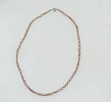 Freshwater Pearl Pink/Purple 2-4mm Choker Necklace Beads