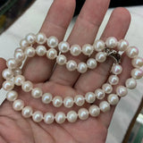 8-9mm Freshwater Pearl Necklace DIY Jewelry for Women
