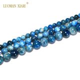 Natural Apatite Stone Beads 15.5'' Strand