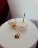 12-13mm South Sea Pearl Stud Earrings
