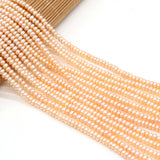 AAA+ 4-5mm Freshwater Pearl Beads Flat Round Small Loose Bead Jewelry Making
