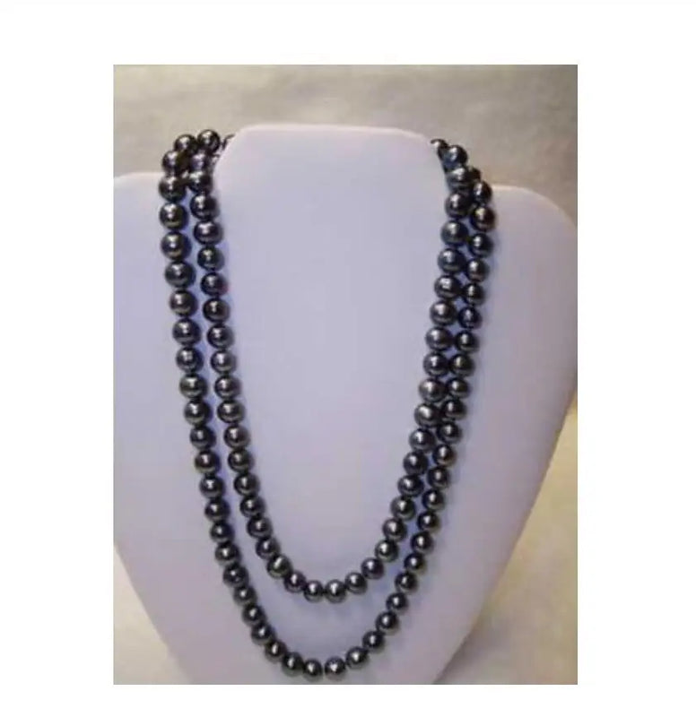 AAA 8-9mm Tahitian Pearl Necklace 48-Inch