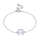 AAA+ Crystal 925 Sterling Silver Bracelet Charm for Women