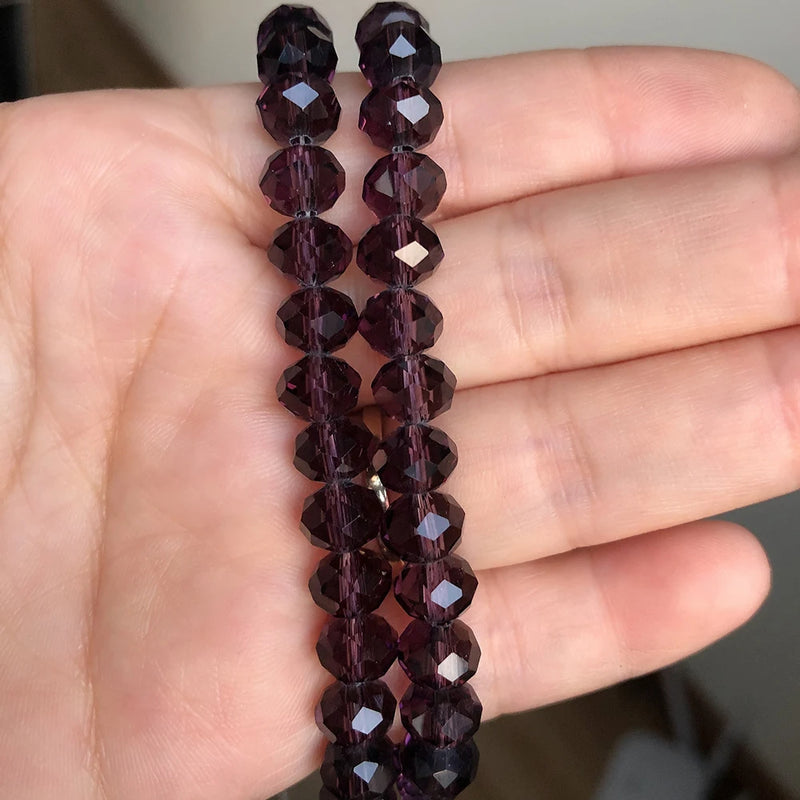 Austrian Crystal Rondelle Beads 4/6/8/10/12mm