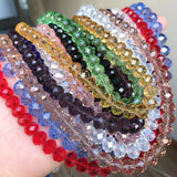 Austrian Crystal Rondelle Beads 4/6/8/10/12mm