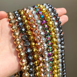 AAA Natural Rose Hematite Stone Round Beads 2-10mm for Jewelry Making