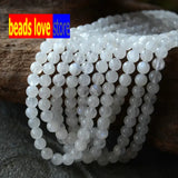 AAA+ Natural Moonstone Stone Round Loose Beads for DIY Bracelets 6/8/10mm