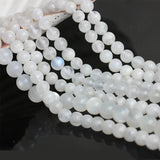 AAA+ Natural Moonstone Stone Round Loose Beads for DIY Bracelets 6/8/10mm