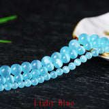 AAA+ Cat Eye Beads 4/6/8/10/12MM Glass Opal DIY