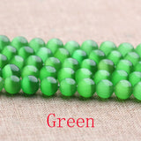 AAA+ Cat Eye Beads 4/6/8/10/12MM Glass Opal DIY