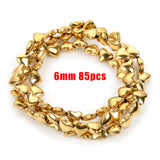 AAA+ Hematite Beads Natural Stone for Jewelry Making