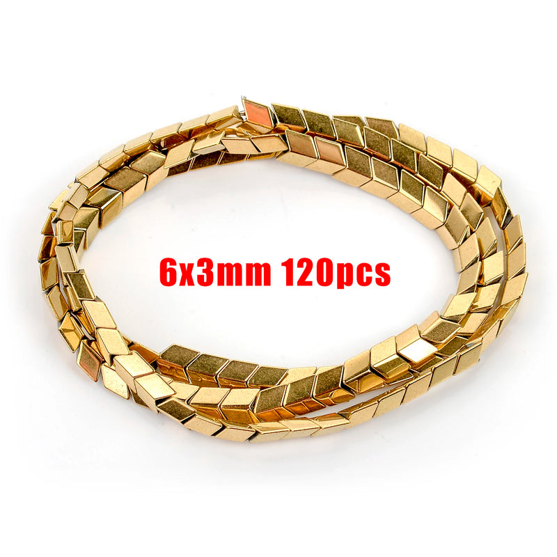 AAA+ Hematite Beads Natural Stone for Jewelry Making