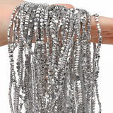 AAA Rhodium Hematite Bead Charms for Jewelry Making
