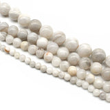 Agat Natural Stone Beads Jewelry Making DIY Bracelet Necklace 4-15mm