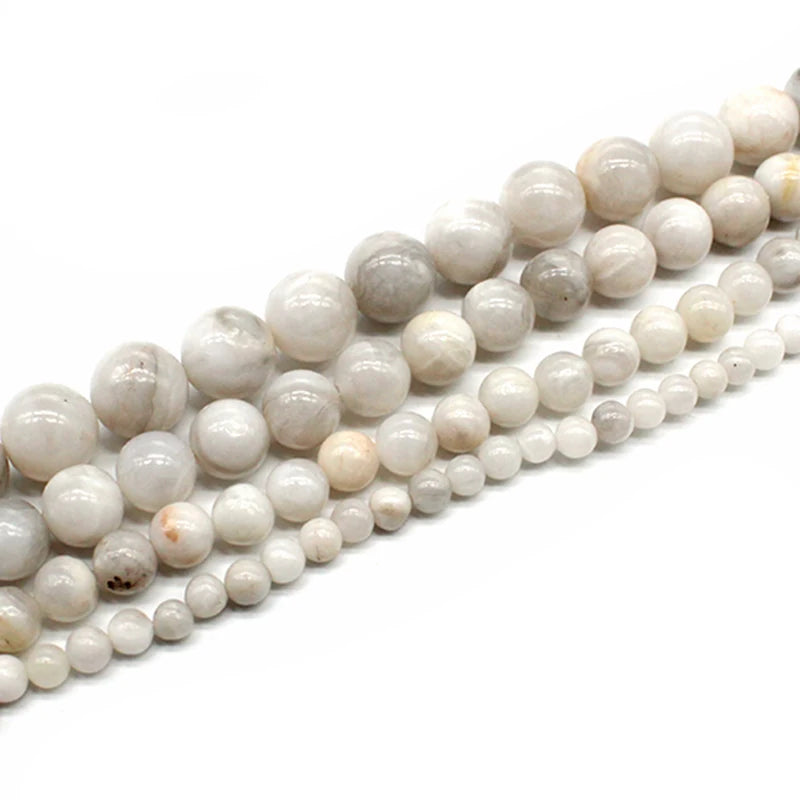 Agat Natural Stone Beads Jewelry Making DIY Bracelet Necklace 4-15mm