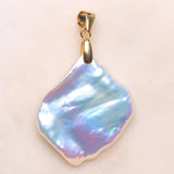 Baroque Freshwater Pearl Pendant 925 Sterling Silver Jewelry