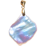 Baroque Freshwater Pearl Pendant 925 Sterling Silver Jewelry
