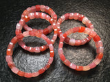 Natural Yanyuan Agate Bracelet Gemstone Bangle For women