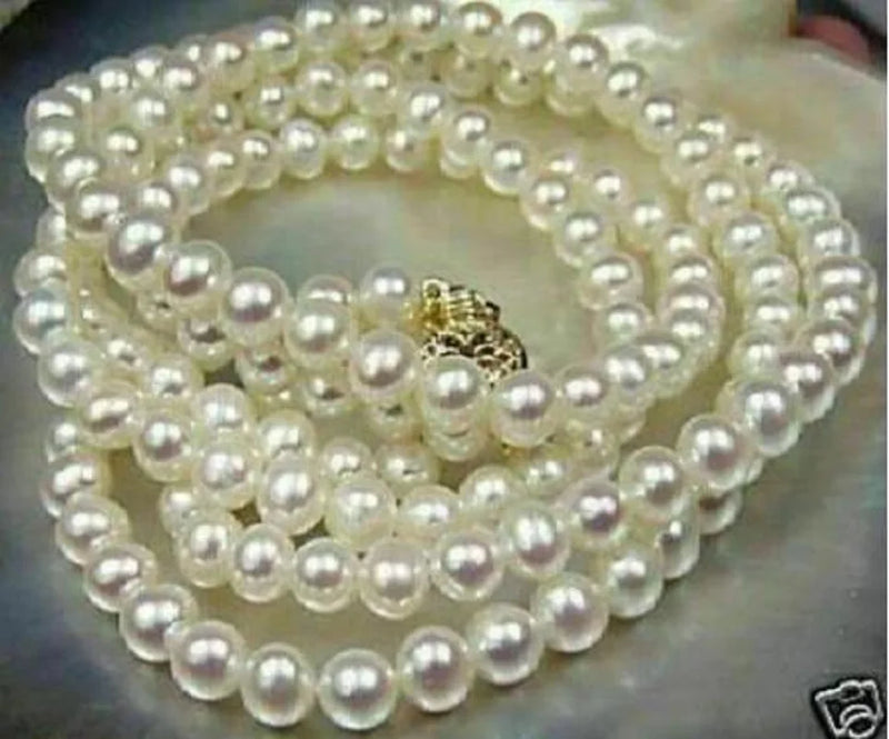 Japanese Akoya 8-9 mm Pearl Necklace 14k