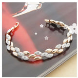 Shine Twist Wheat Charm Bracelets Party Girl Lover Jewelry