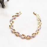 Shine Twist Wheat Charm Bracelets Party Girl Lover Jewelry