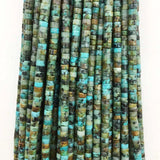 2*4MM Africa Turquoise Heishi Beads Chip Disk Spacer DIY Jewelry