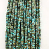 2*4MM Africa Turquoise Heishi Beads Chip Disk Spacer DIY Jewelry