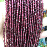 Burgundy Garnet Stone Beads for Jewelry Making