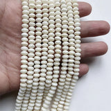 3*6mm Oval Coral Gem Stone Disc Beads Chip Disk Spacer for DIY Jewelry