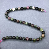 Green Tourmaline Beads 6-12mm Round Natural Loose Stone Bracelet