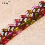High Natural Red Tourmaline Beads Round Loose Beads 4mm-12mm for DIY Jewelry