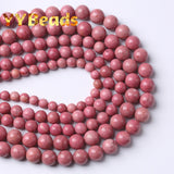 Red Rhodochrosite Stone Beads 4-10mm for Jewelry Making DIY Bracelets