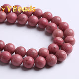 Red Rhodochrosite Stone Beads 4-10mm for Jewelry Making DIY Bracelets