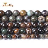 Natural Snake Skin Jasper Stone Beads Round Loose Spacer Beads 6-12mm