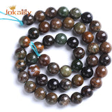 Natural Snake Skin Jasper Stone Beads Round Loose Spacer Beads 6-12mm