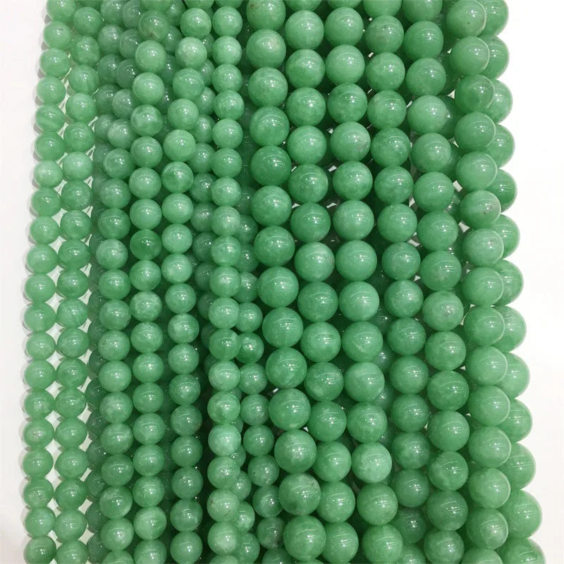 Natural Stone Amazonite Angelite Gemstone Beads Bracelet