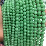Natural Stone Amazonite Angelite Gemstone Beads Bracelet