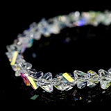 Austrian Crystal Beads Spacers Triangular Glass Loose Beads