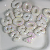 Arabic Numerals Beads for DIY Jewelry Making Decoration