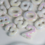 Arabic Numerals Beads for DIY Jewelry Making Decoration