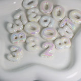 Arabic Numerals Beads for DIY Jewelry Making Decoration
