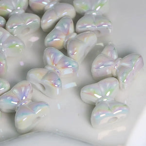 AB Bow Beads For Jewelry Making DIY Decoration Phone Chain Keychain
