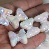 AB Bow Beads For Jewelry Making DIY Decoration Phone Chain Keychain