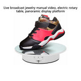 Electric Rotating Display Stand USB Charging Rechargeable Jewelry Holder