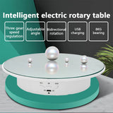 Electric Rotating Display Stand USB Charging Rechargeable Jewelry Holder